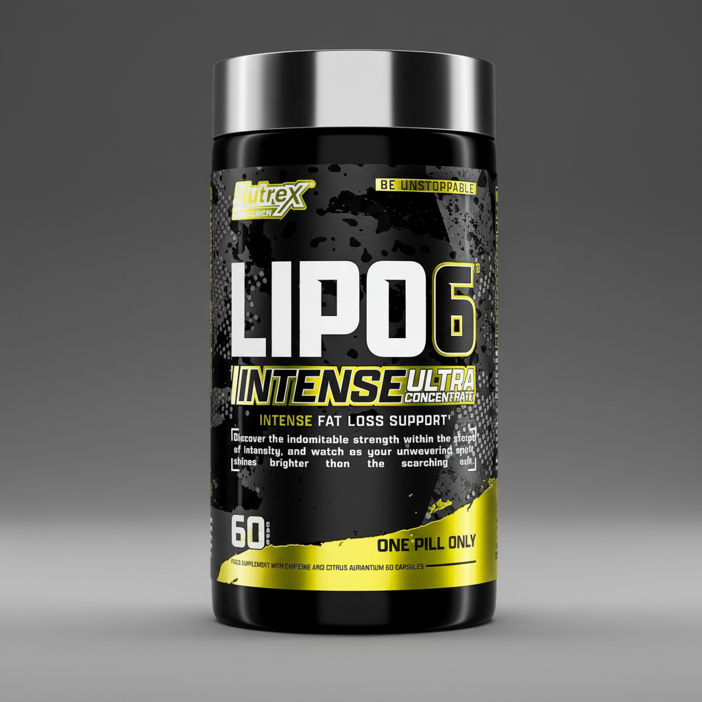 Lipo-6 Black Intense (New) – 60 Caps