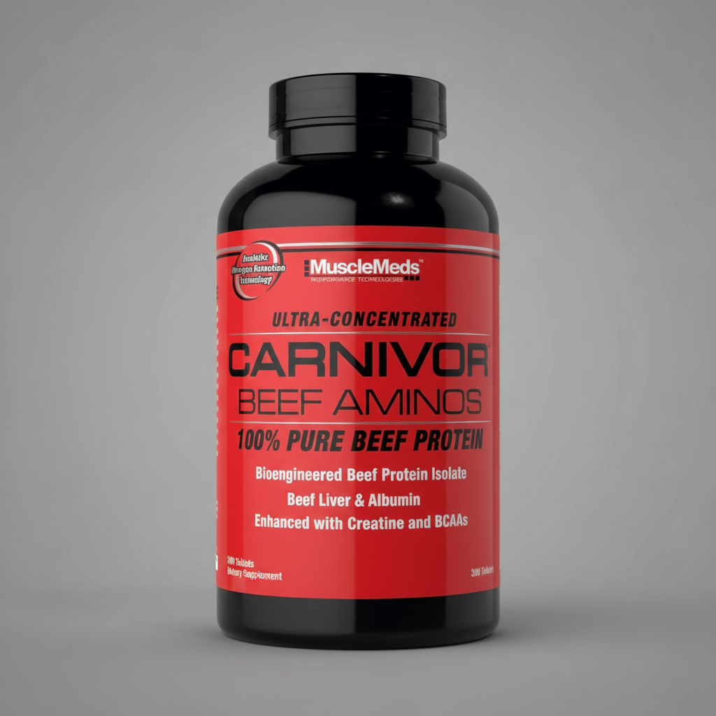 Carnivor Beef Aminos – 300 Tabs | MuscleMeds