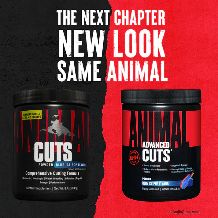 Animal Cuts Powder (New) – 42 Servings | Universal Nutrition