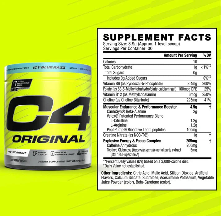 C4 Original – 50 Servings | Cellucor