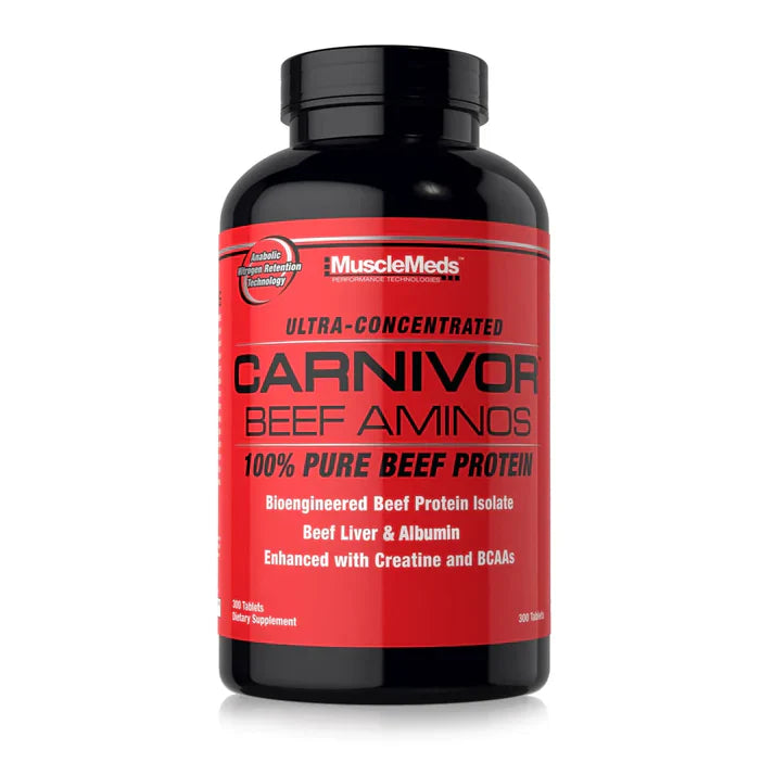 Carnivor Beef Aminos – 300 Tabs | MuscleMeds