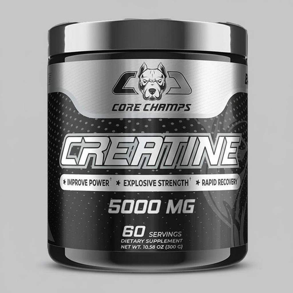 Creatine 5000 mg – 60 Caps | Core Champs